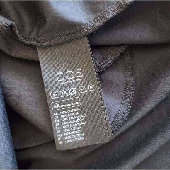 COS Oversized minimalist dress side pockets lagenlook leisure dress - Picture 8 of 11